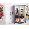 夏の贈り物お中元 感謝の贈り物ボックスプレミアムな芋焼酎と国産ワインセット (信州の巨峰を使ったワインです甘口(長野県