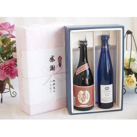 夏の贈り物お中元 感謝の贈り物ボックスプレミアムな芋焼酎と国産ワインセット (シャンモリナイアガラ白ワイン (山梨県)
