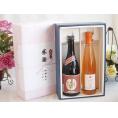 夏の贈り物お中元 感謝の贈り物ボックスプレミアムな芋焼酎と国産ワインセット (シャンモリ デラウエア オレンジワインや