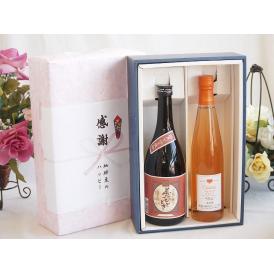 感謝の贈り物ボックスプレミアムな芋焼酎と国産ワインセット (シャンモリ デラウエア オレンジワインや
