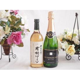 有機栽培100%白ワインと国産ワインセット(塩尻ナイアガラスパークリング白ワインやや甘口(長野県)7