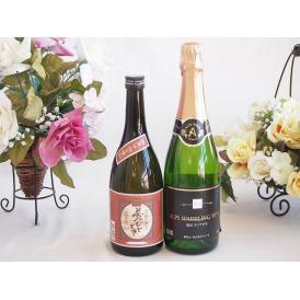 プレミアムな芋焼酎と国産ワインセット( 塩尻ナイアガラスパークリング白ワインやや甘口(長野県)720