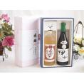 夏の贈り物お中元 感謝の贈り物ボックス プレミアムな麦焼酎と国産ワインセット(柑橘香 穂坂甲州 白ワイン 辛口(山梨県