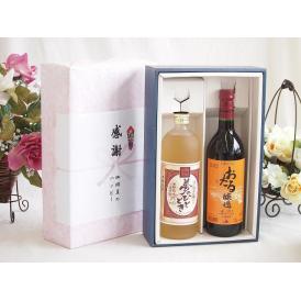 夏の贈り物お中元 感謝の贈り物ボックス プレミアムな麦焼酎と国産ワインセット(おたる醸造 赤ワイン 甘口(北海道)72