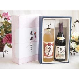 夏の贈り物お中元 感謝の贈り物ボックス プレミアムな麦焼酎と国産ワインセット(酸化防止剤無添加 信州コンコード赤ワイン