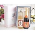 夏の贈り物お中元 感謝の贈り物ボックス プレミアムな麦焼酎と国産ワインセット(おたる醸造 キャンベル赤スパークリングワ