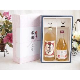 夏の贈り物お中元 感謝の贈り物ボックス プレミアムな麦焼酎と国産ワインセット(信州のりんごを使ったワインです甘口(長野