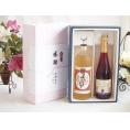夏の贈り物お中元 感謝の贈り物ボックス プレミアムな麦焼酎と国産ワインセット(信州巨峰スパークリングワイン やや甘口(