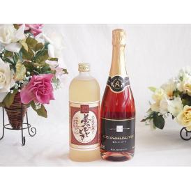 プレミアムな熟成麦焼酎と国産ワインセット夢のひととき熟成麦焼酎25°(大分県)720ml塩尻コンコー