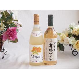プレミアムなナイアガラワインと酸化防止剤無添加ワインセット 酸化防止剤無添加 契約農場の有機白ワイン