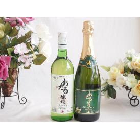 おたる生葡萄100%ナイアガラワインと国産ワイン2本セット(おたる醸造ナイアガラ白ワイン720mlお