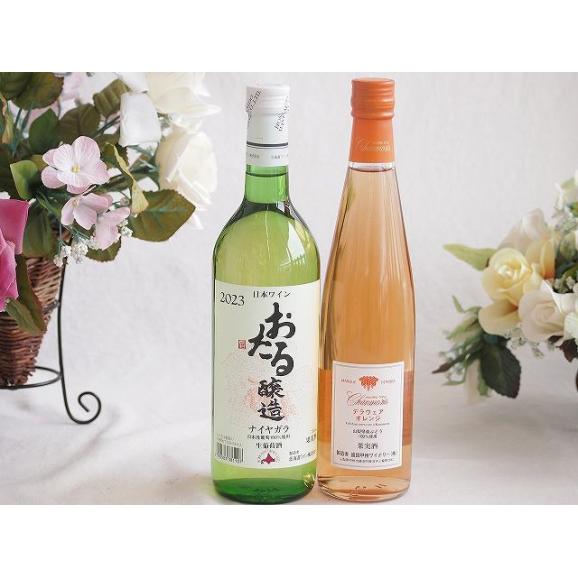 【★安心の定価販売★】 おたる生葡萄100%ナイアガラワインと国産ワイン2本セット(おたる ワイン