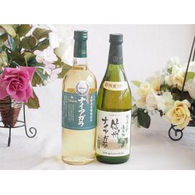 長野県産葡萄ナイアガラ種使用ワインと国産ワイン2本セット(酸化防止剤無添加 信州ナイアガラ白ワイン 