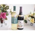 長野県産葡萄ナイアガラ種使用ワインと国産ワイン2本セット(酸化防止剤無添加 信州コンコード赤ワイン 