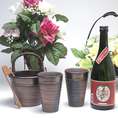 【送料無料】豪華酒器セット陶芸作家　安藤嘉規作（本格芋焼酎　夢のひととき720ｍｌ）　【焼酎セット】