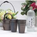 【父の日】【送料無料】豪華酒器セットＺ31陶芸作家　安藤嘉規作（樫樽貯蔵　本格芋焼酎23度　720ｍｌ）　【父の日　お酒セット】