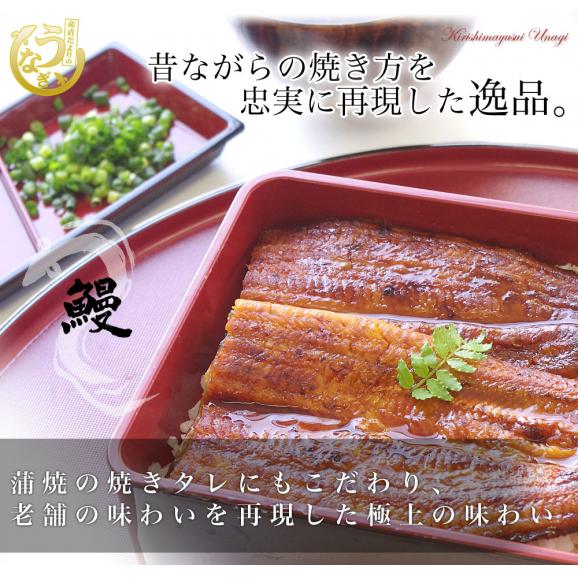 鹿児島県志布志産 山田水産 霧島湧水うなぎ 長蒲焼き 大サイズ2尾セット（140g前後×2尾）送料無料 鰻師 加藤尚武さん 鰻 ウナギ シーフード ギフト クール冷凍便04