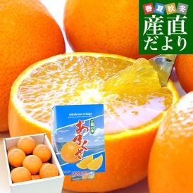 佐賀県 JAからつ 天草(あまくさ) 秀品 約2.5キロ(12玉から15玉) 化粧箱 送料無料 オレンジ 柑橘