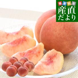 青森県産 JAつがる弘前 つがるの桃　川中島白桃 約2キロ（6玉から9玉）送料無料 もも モモ 桃