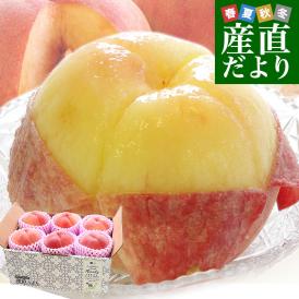 福島県産 JAふくしま未来 ミスピーチ 青秀品以上 約2キロ (5玉から6玉) 送料無料 もも 桃 モモ