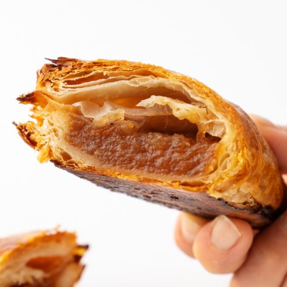 まるで焼きたての美味しさ！パイのザックザク感が特徴の進化系アップルパイ （4個入）《北海道産の厳選素材100％・シナモン不使用・添加物ゼロ》03