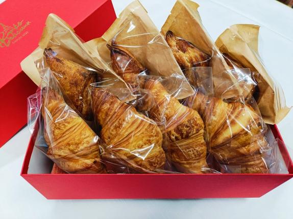 しあわせ朝食セット（ミニアップルパイ8個/クロワッサン8個