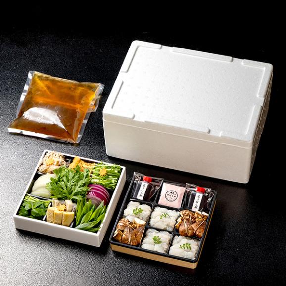 【秋季限定】料亭の鱧と松茸のはりはり鍋〈申込期間は11月6日まで〉04