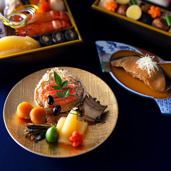 下鴨茶寮×カネシメ髙橋水産 冷凍コラボおせち二段(2～3人前)　申込期間は12月23日まで〉04
