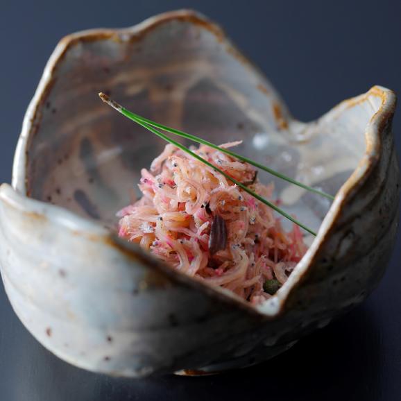 料亭のお出汁とちりめん山椒2色添え03