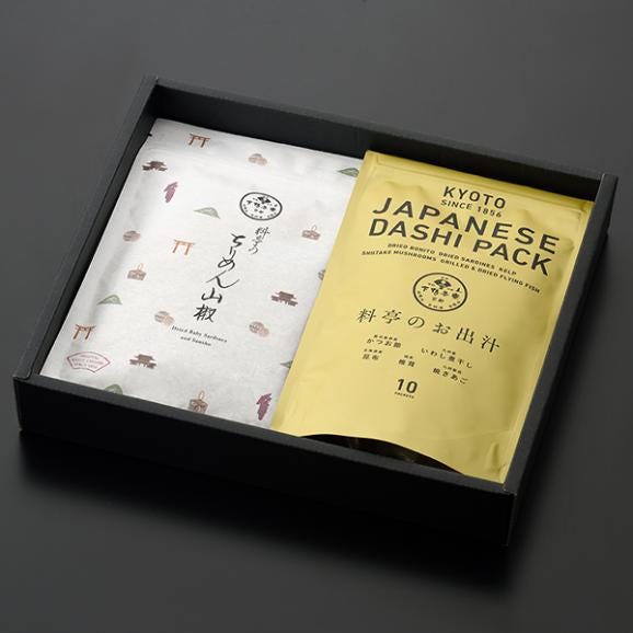 料亭のお出汁とちりめん山椒2色添え05