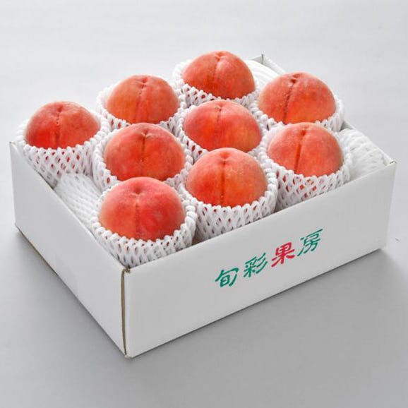 山梨県産 水蜜桃2.3kg(8〜9玉) No.133 7月上旬出荷〜01