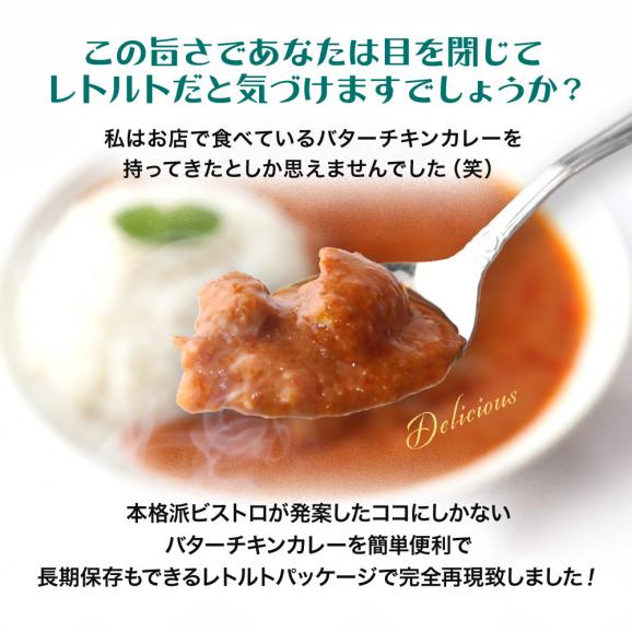 ビストロハルタ バターチキンカレー（180g×2袋） 国産 レトルト 送料無料 長期保存 非常食 オリジナル 通販 国内製造03