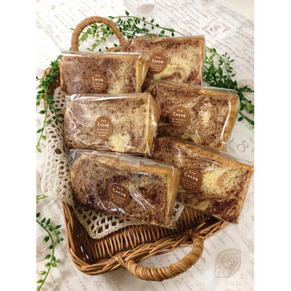 ココアマーブル シフォンケーキ6個02