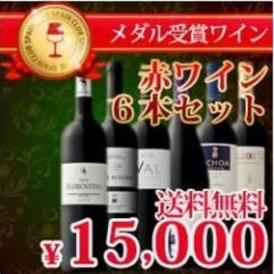 【送料無料】スペインが世界に誇るメダル受賞の逸品赤ワイン６本