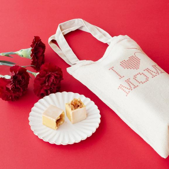 【母の日布袋つき】りんごケーキ10個入02