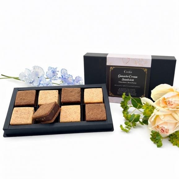 【White Day Gift2026】Casita オリジナル ガナッシュサンドクッキー(ショコラ&ストロベリー)02