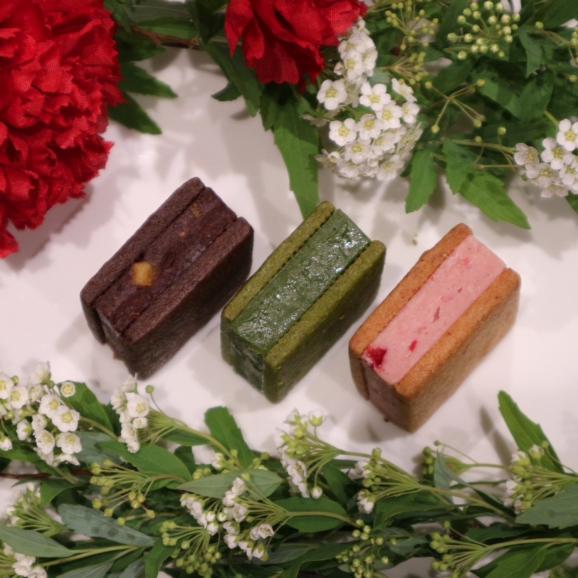 【Mother's Day 2026】Casita オリジナル ガナッシュサンドクッキー(チョコレート＆ストロベリー＆抹茶)02