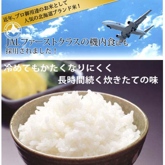 白米 北海道産　冷めても美味しいお米　ふっくりんこ　５ｋｇ 送料無料05
