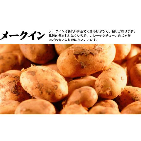北海道 富良野産　じゃがいも　 メークイン 10kg 送料無料 お歳暮 ギフト対応可03