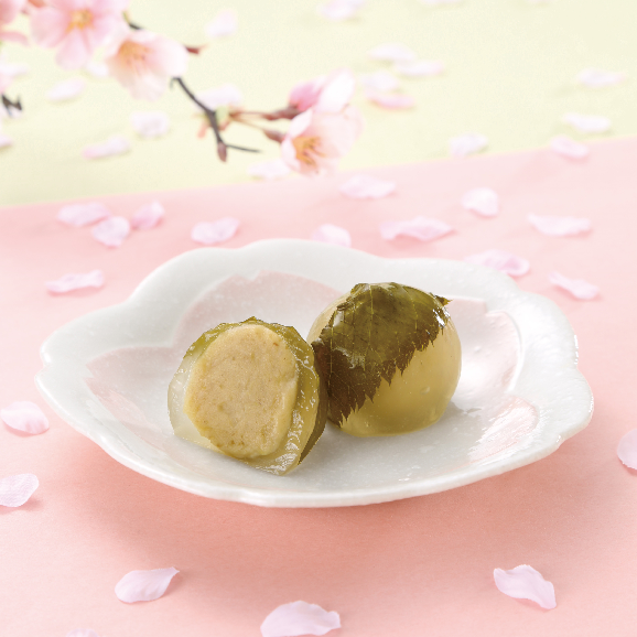 【春季限定】桜 栗苞 -さくら くりづつみ-　10個入り01