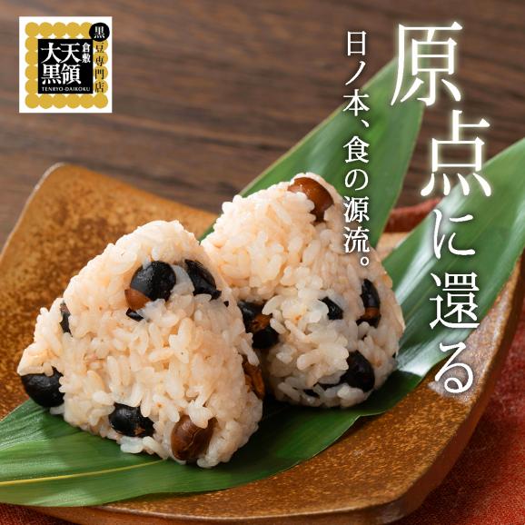 【送料無料】二段焙煎　黒豆ごはんの素【４５ｇ×１０袋】04