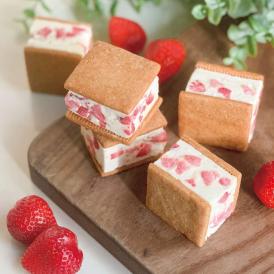 堀江バターサンド　イチゴミルク8個入