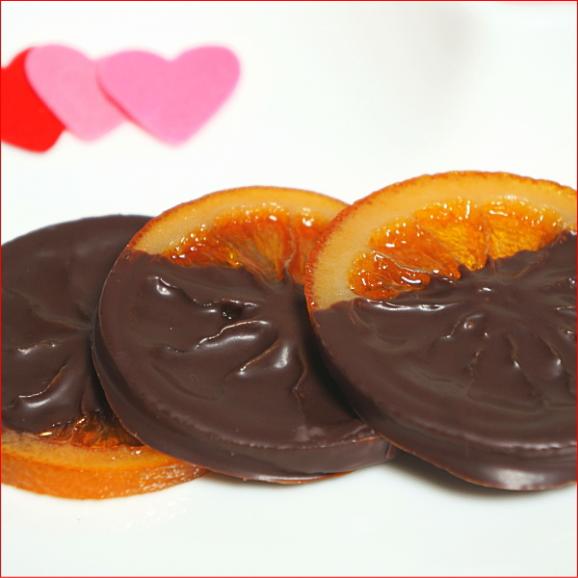 バレンタイン ギフト チョコ お返し お菓子 オランジェット スライス 4枚入り03