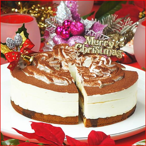 クリスマスケーキ 2025 予約 ギフト スイーツ 送料無料 ティラミス 5号 早割 早期割引03