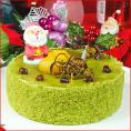 クリスマスケーキ 2025 予約 ギフト スイーツ 送料無料 抹茶クリスマスケーキ 5号 早割 早期割引