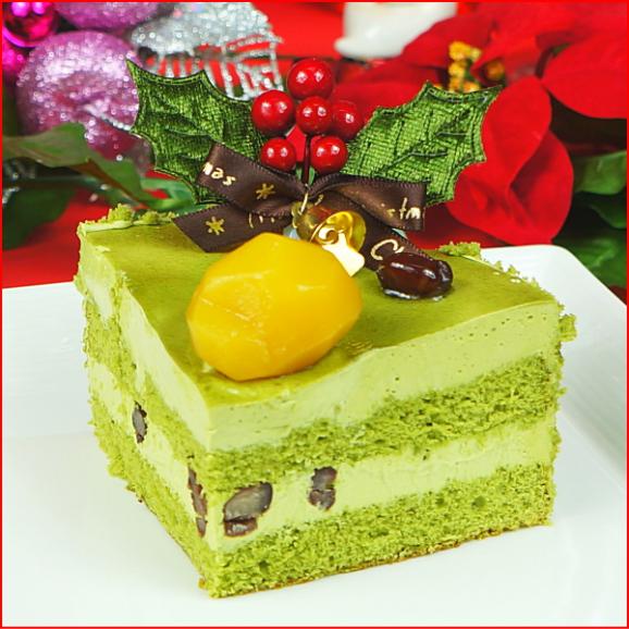 クリスマスケーキ 2025 予約 ギフト スイーツ 送料無料 抹茶クリスマスケーキ 5号 早割 早期割引04
