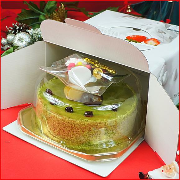 クリスマスケーキ 2025 予約 ギフト スイーツ 送料無料 抹茶クリスマスケーキ 5号 早割 早期割引05