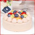 スイーツ 送料無料 誕生日ケーキ ギフト フルーツ チョコ 生デコレーションケーキ 5号 誕生日プレート ろうそく 付き
