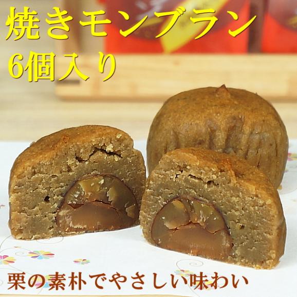 和菓子 ギフト お取り寄せ 詰め合わせ 送料無料 焼きモンブラン 6個入り02