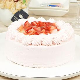 スイーツ 送料無料 誕生日ケーキ ギフト いちごづくし ピンクの生デコレーションケーキ 5号 誕生日プレート ろうそく 付き